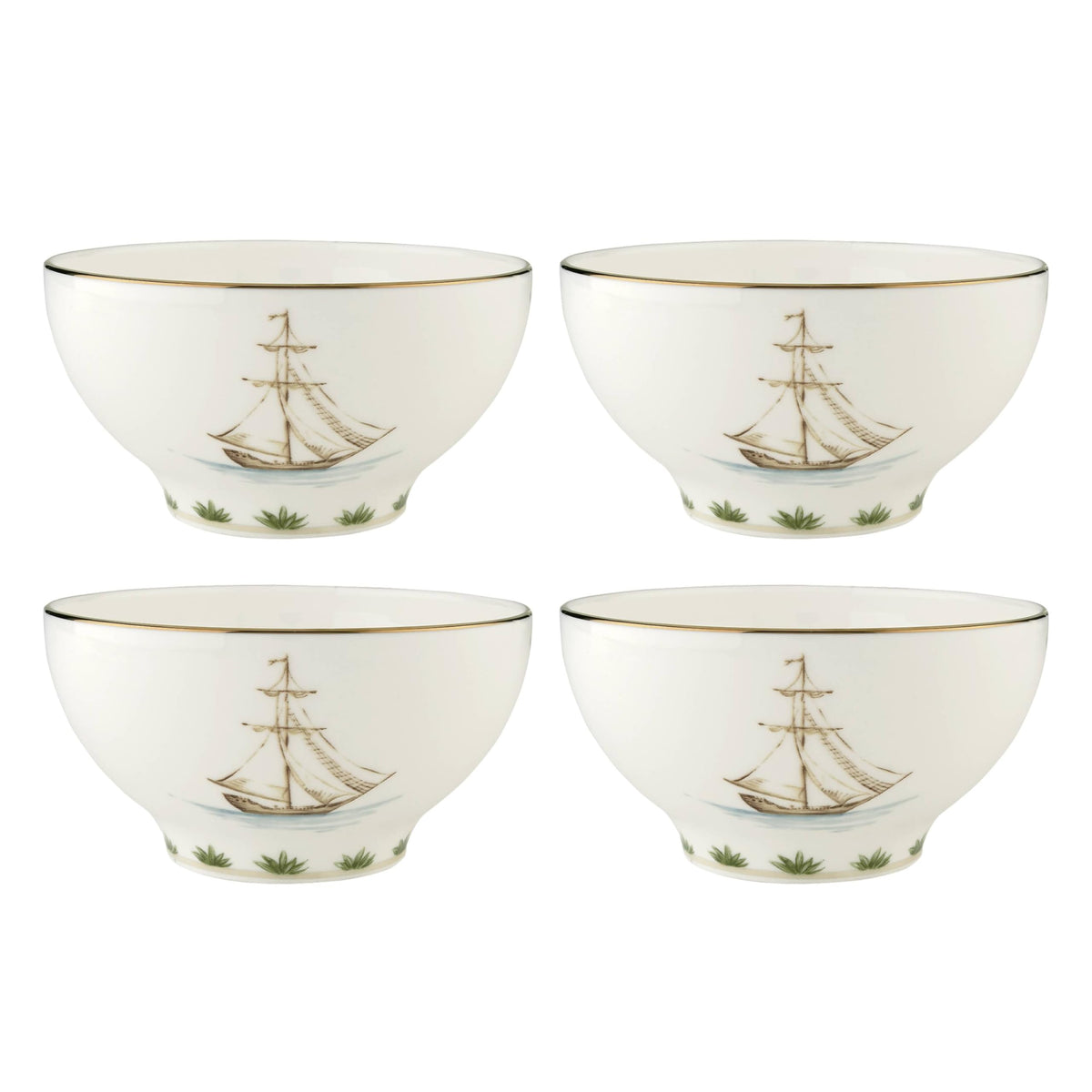 Lenox 897270 British Colonial Tradewind Rice Bowls, Set of 4