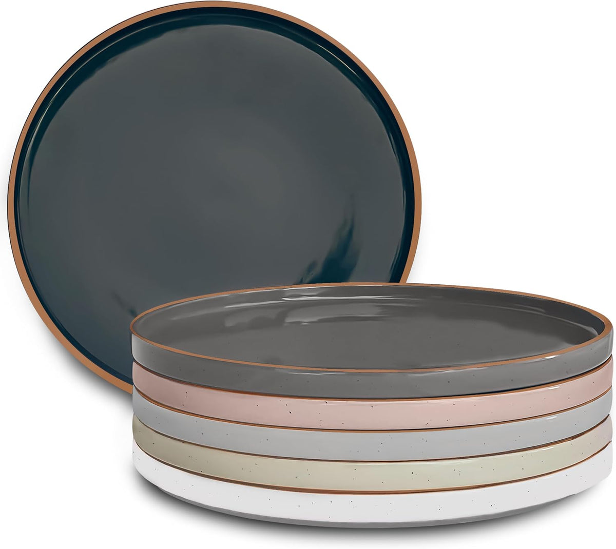 Modern Minimalist Matte Ceramic Plates
