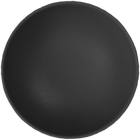 Villeroy & Boch Manufacture Rock Medium Soup/Rice Bowl, 10 oz, Premium Porcelain, Made in Germany, 5x5x2.5 in, Matte Black