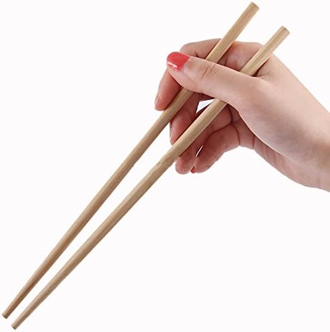 ROYALNA 1200 Pairs Palillos UV Treated Premium Disposable Bamboo Chopsticks Sleeved and Separated (Bamboo, 1200 pairs)
