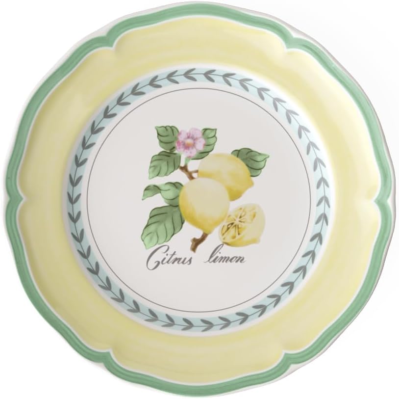 Villeroy & Boch French Garden Fleurence Collection Rice Bowl, Premium Porcelain, Made in Germany, 5.5 x 3 in, 16 oz Capacity, White/Multicolored
