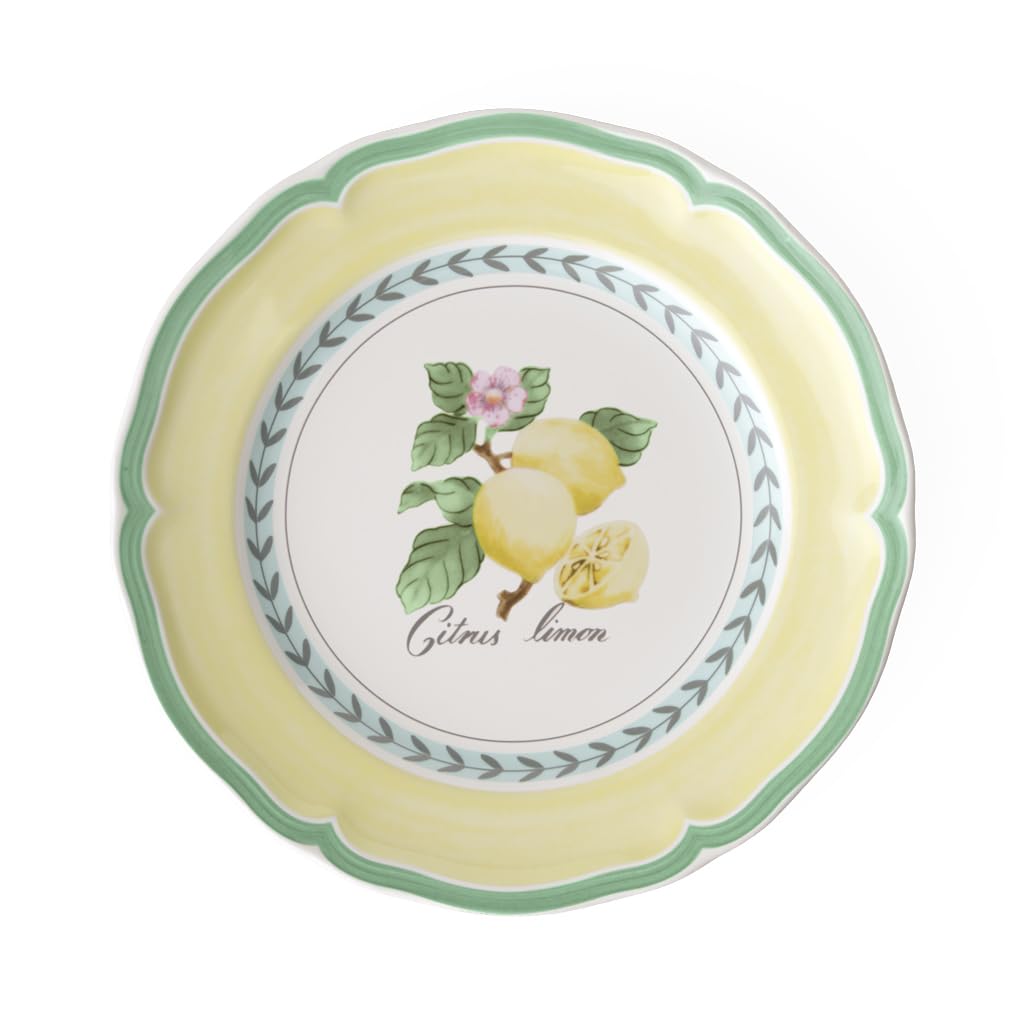 Villeroy & Boch French Garden Fleurence Collection Rice Bowl, Premium Porcelain, Made in Germany, 5.5 x 3 in, 16 oz Capacity, White/Multicolored