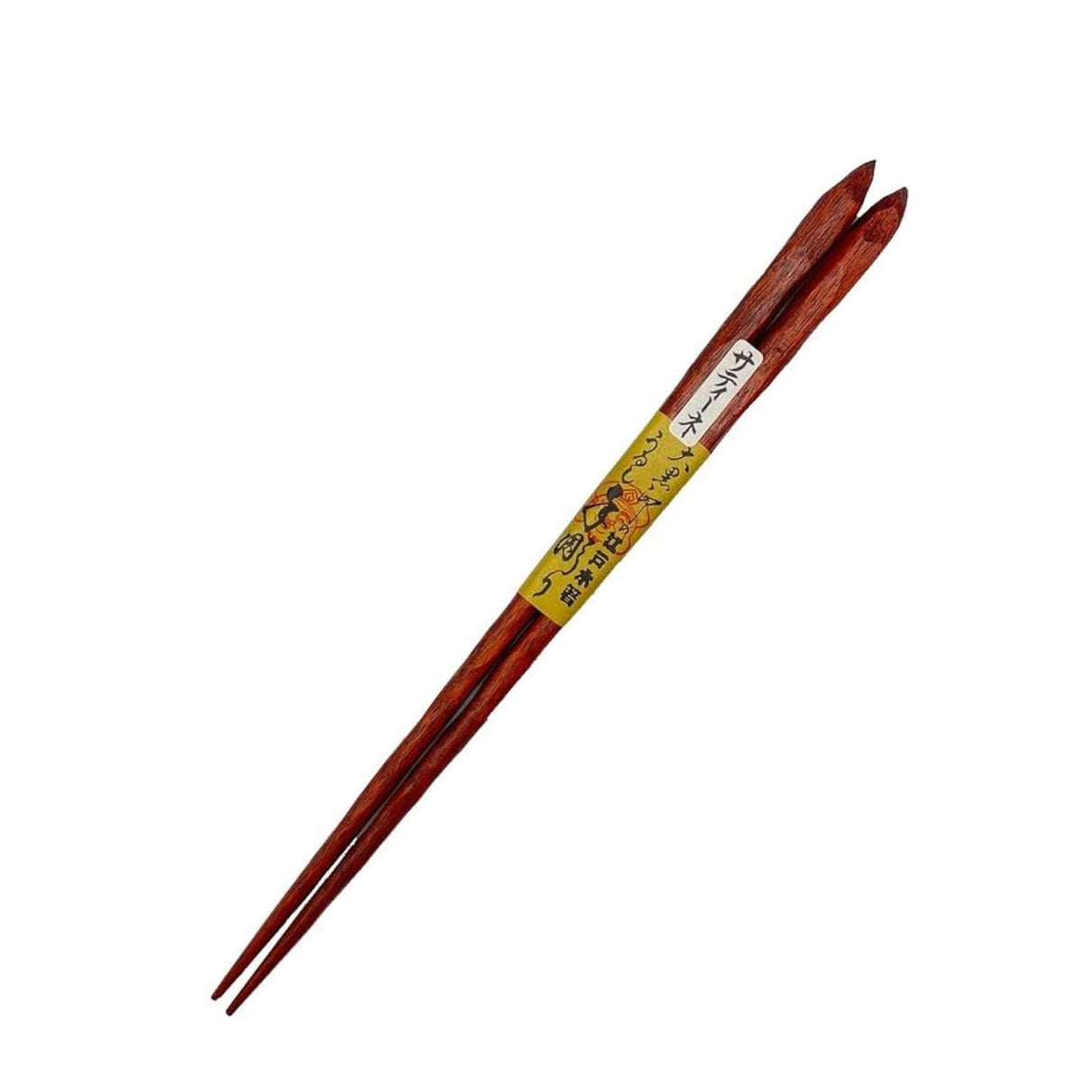 Japanese Hand-Carved Chopsticks – Macassar Ebony, Premium Durable, Reusable, 1 Pair, Made in Japan, 23.5cm, 9.25in