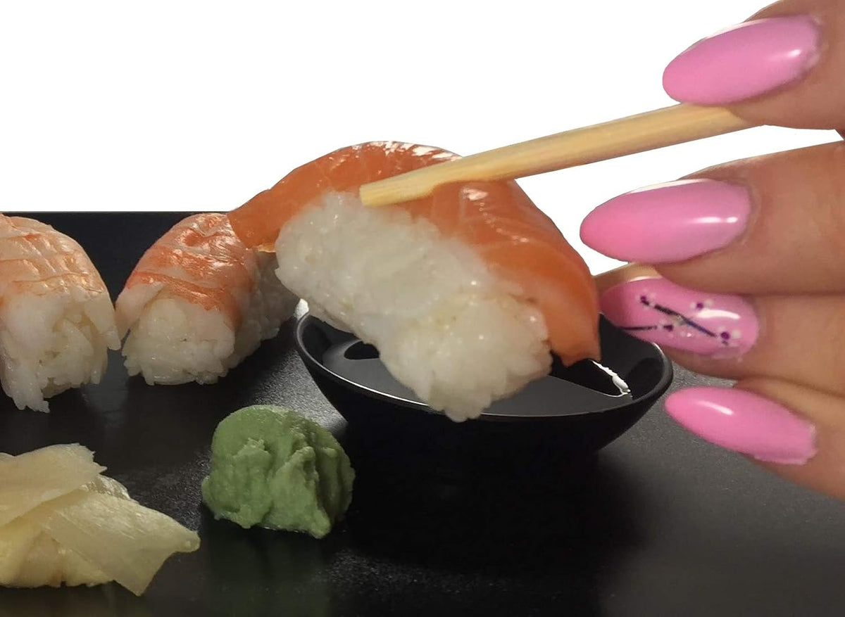 Albino Monkey 200 Round Disposable Bamboo Chopsticks for Sushi (100 Pairs)
