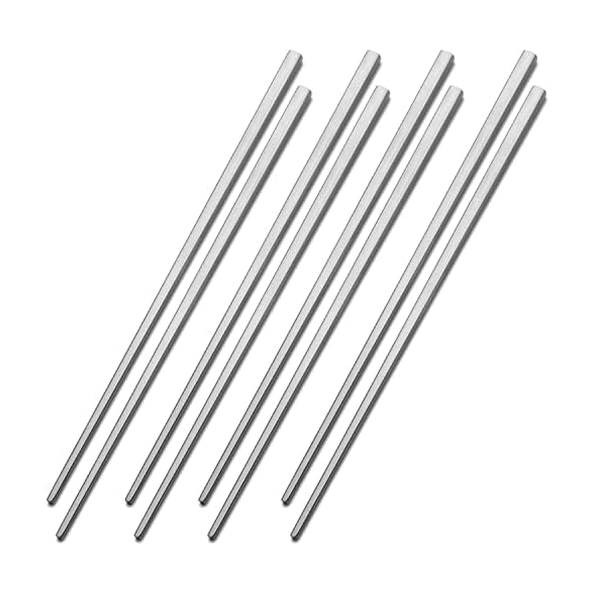 Studio Nova 18/10 Stainless Steel Chopsticks Set of 4 Pairs