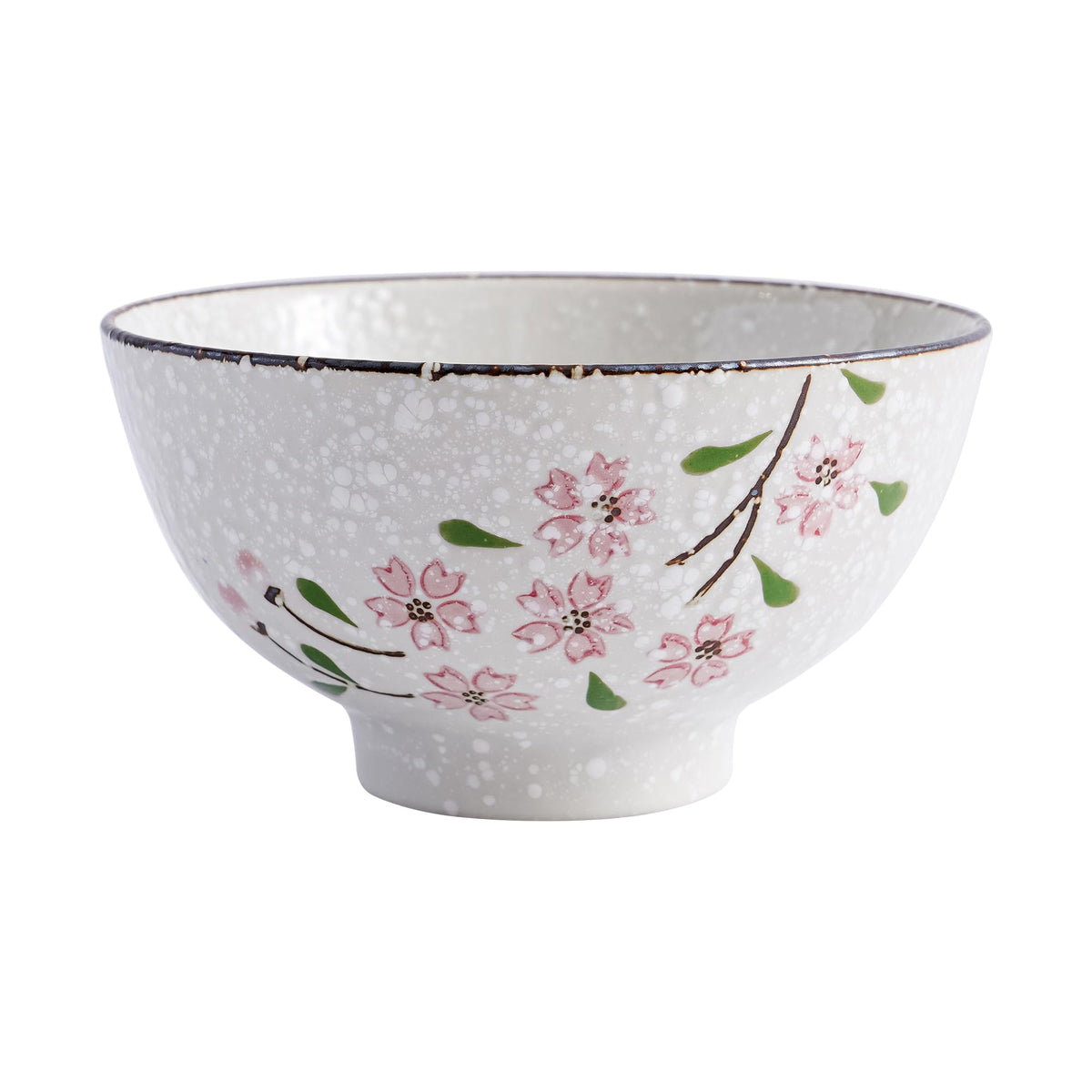 4.5 Inch Porcelain Small Bowls, 10 OZ Ceramic Dessert Bowls, for Kitchen, Side Dishes, Ice Cream Rice Soup Snack Cereal (4Pack, Bronze Swirl)