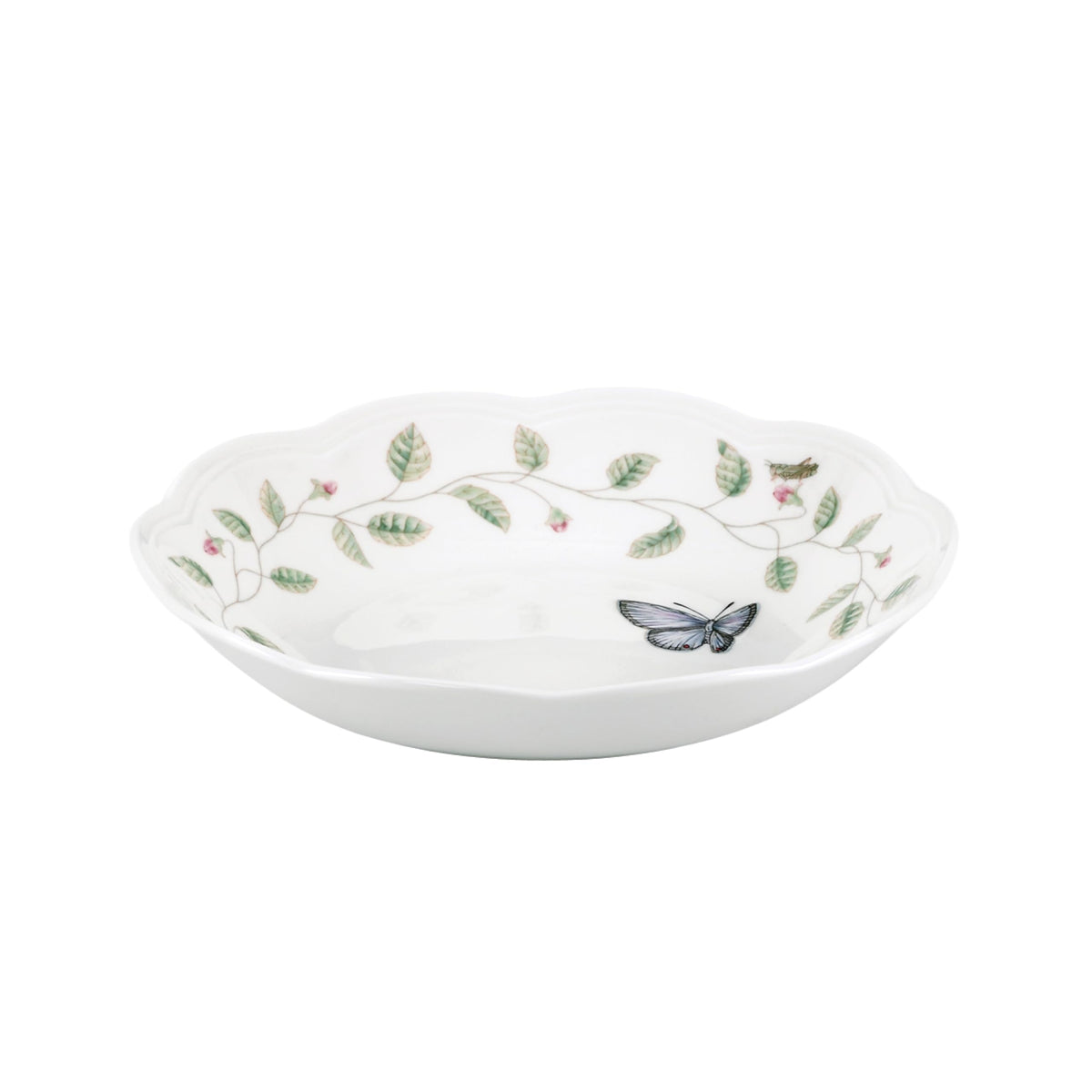 Lenox Butterfly Meadow Porcelain 16oz Rice Bowl Set for 4 (4-Piece)