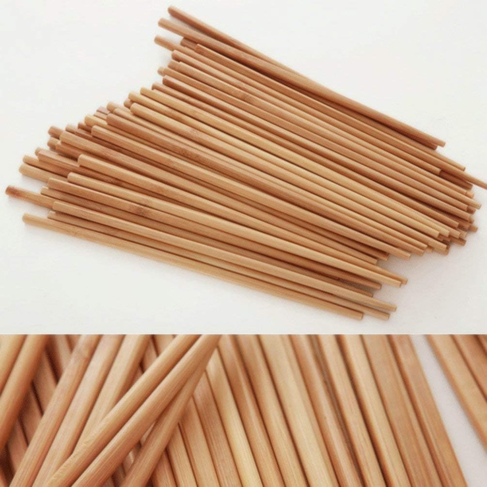 Mannice 10 Pairs Bamboo Chopsticks Reusable Chop Sticks Dishwasher Safe