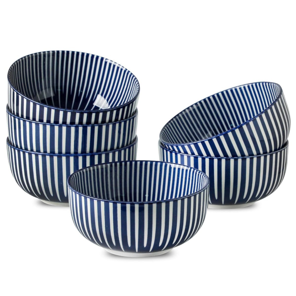 Soup Bowls, 28 Ounce Ceramic Cereal Bowls Set of 6