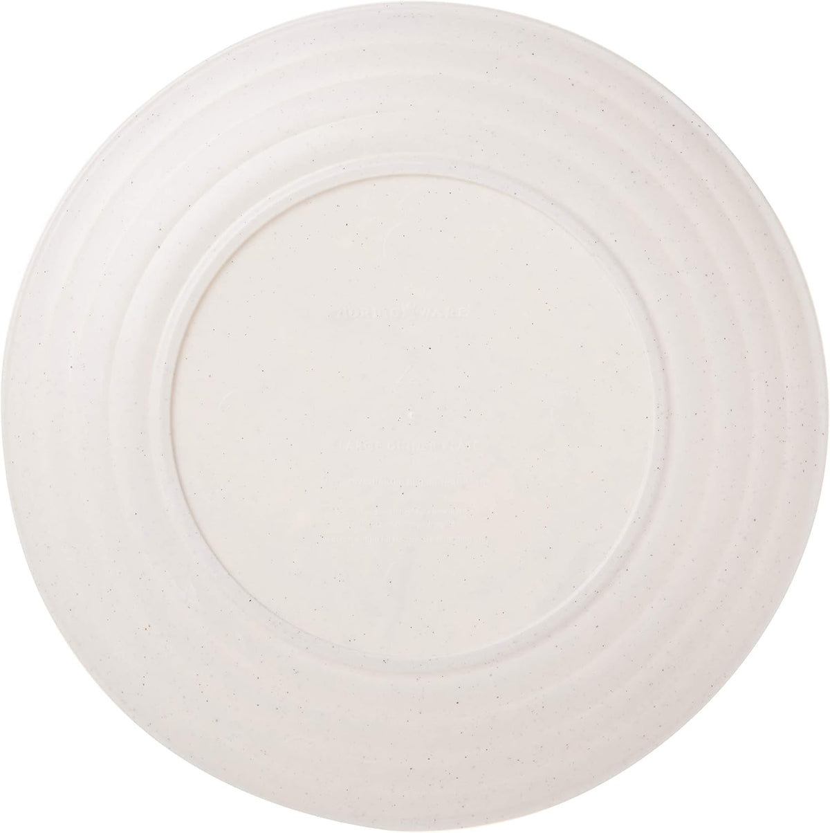 Nordic Ware Polypropylene Plates Microwave Serveware, 10", White