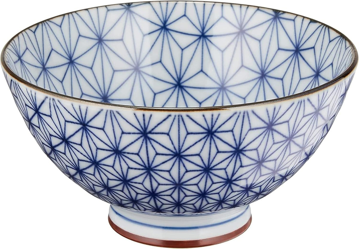 Saikai Pottery 19541 Arita Ware Kiyohide Kiln Rice Bowl, 5 Patterns, Old Dyed Picture Change, Made in Japan