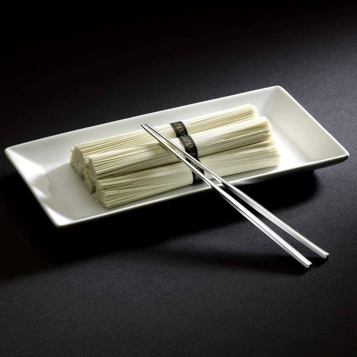 Studio Nova 18/10 Stainless Steel Chopsticks Set of 4 Pairs