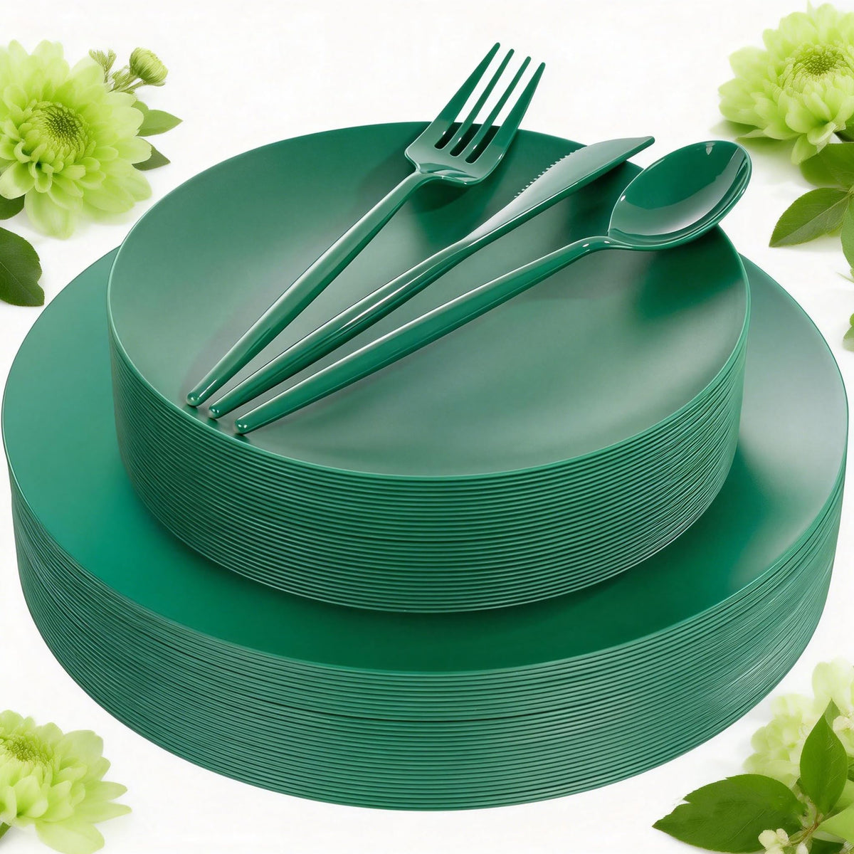 ejonirinjonir 150pcs Frosted Black Plastic Plates Plastic Plate for Wedding