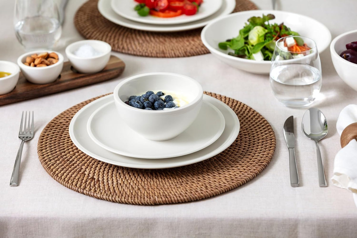 Villeroy & Boch Artesano Original Collection Rice Bowl, Premium Porcelain, Made in Germany, 14.5 oz Capacity, Rich, Creamy White