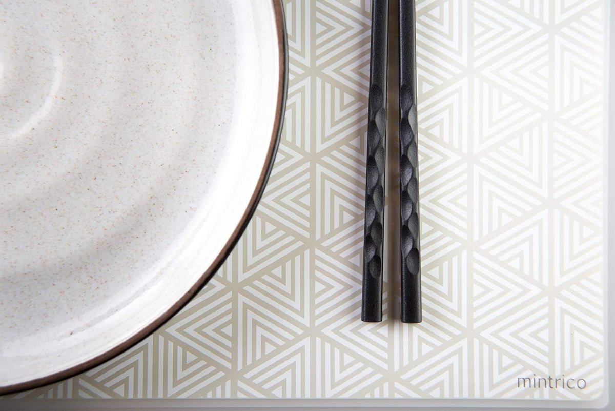 Reusable Luxury Japanese Style Chopsticks 5 Pair Set Dishwasher Safe